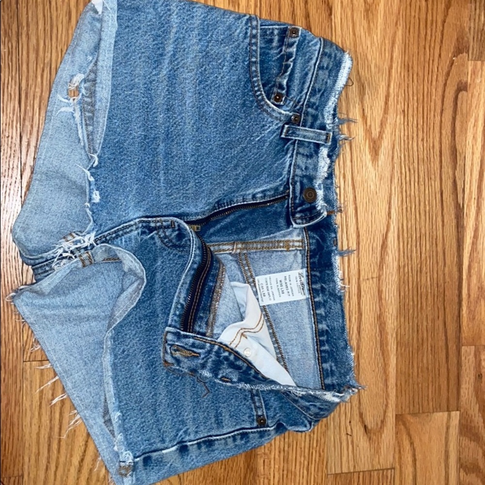 Levi’s high waisted shorts